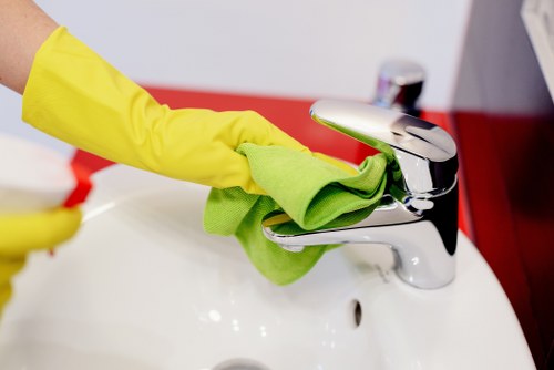 Office cleaning service for a Fulham workplace reception area