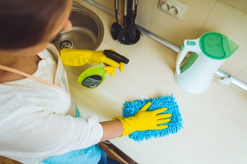Professional one off cleaning service in a Fulham residential property