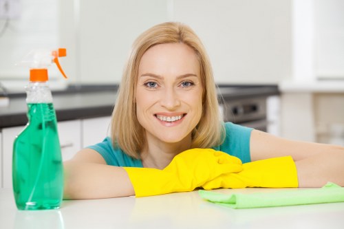 Cleaning team preparing a Fulham property for a move or tenancy change
