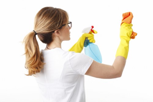 Local cleaners carrying out deep cleaning in Fulham