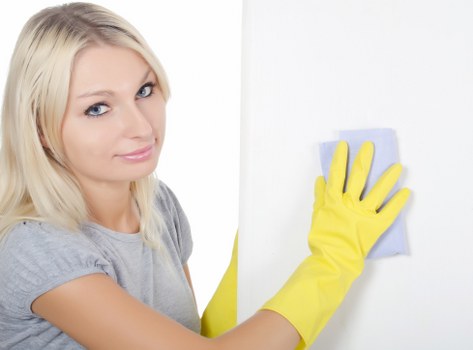 Professional carpet cleaning equipment in a Fulham home interior